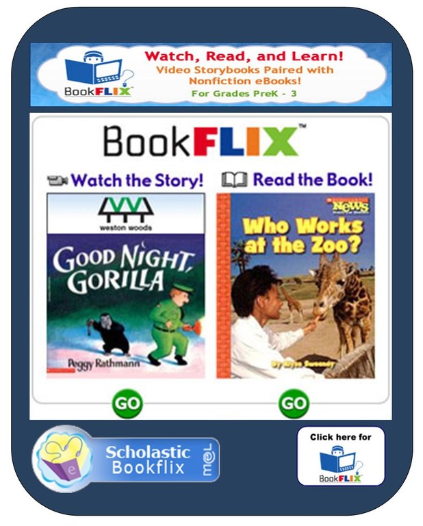 Bookflix button